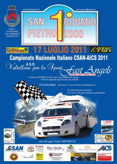 Valdisotto...rombano i motori
